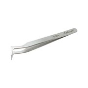 Amscope High Precision 4 3/4 in. Angled Fine Tip Tweezers TW-069